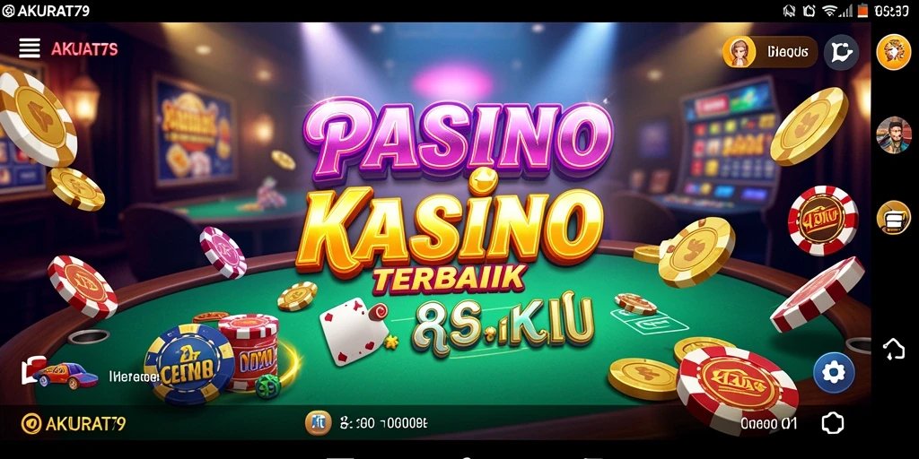 Tampilan gameplay Kasino yang mendebarkan di AKURAT79.