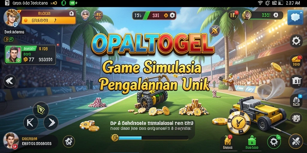 Screenshot permainan OPALTOGEL menampilkan pengalaman simulasi yang menarik.
