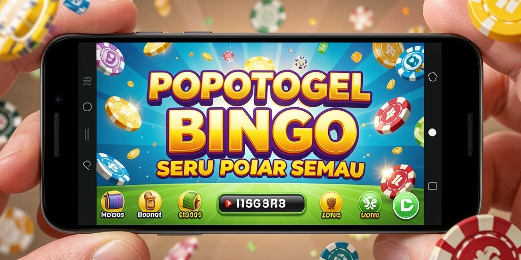 Tampilan seru gameplay Bingo di POPOTOGEL dengan interface yang menarik.
