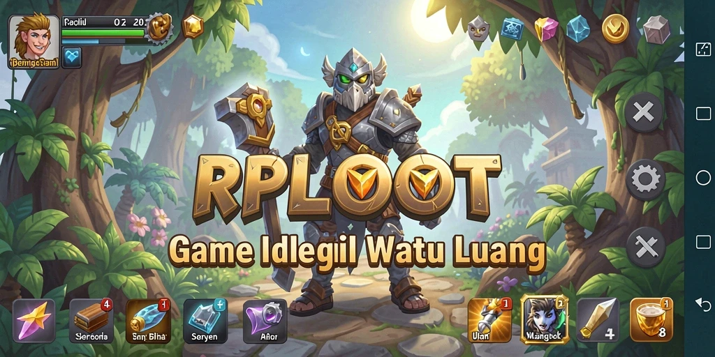 Tampilan gameplay RPLOOT yang menarik dan interaktif.